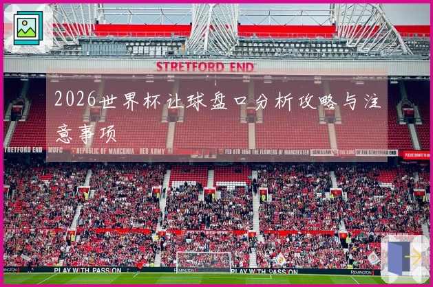 2026世界杯让球盘口分析攻略与注意事项